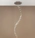 Marks and Spencer Oscar 20 Arm Spiral Ceiling Light