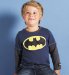 Pure Cotton Batman Mock Layer T-Shirt with Cape