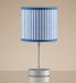 Marks and Spencer Stripe Chrome Table Lamp