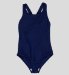 Wide Strap Plain Swimsuit