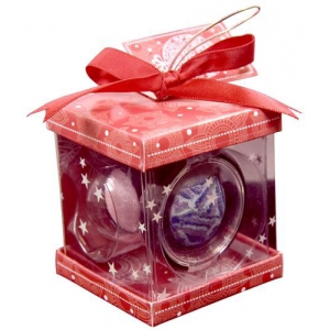 Mini Make-Up Kit Bauble - Red