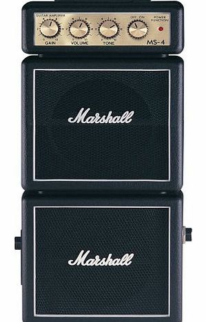 Marshall MS4 Micro Amplifier Stack - Black