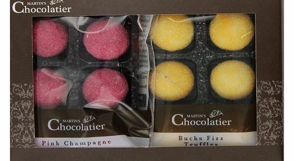 Martins Chocolatier Pink Champagne and Bucks Fizz Pack