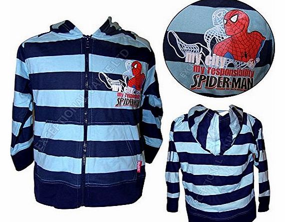 Boys Spiderman Hooded Top (8 Years)