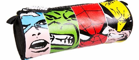 Marvel Comics Characters Face Off Pencil Case