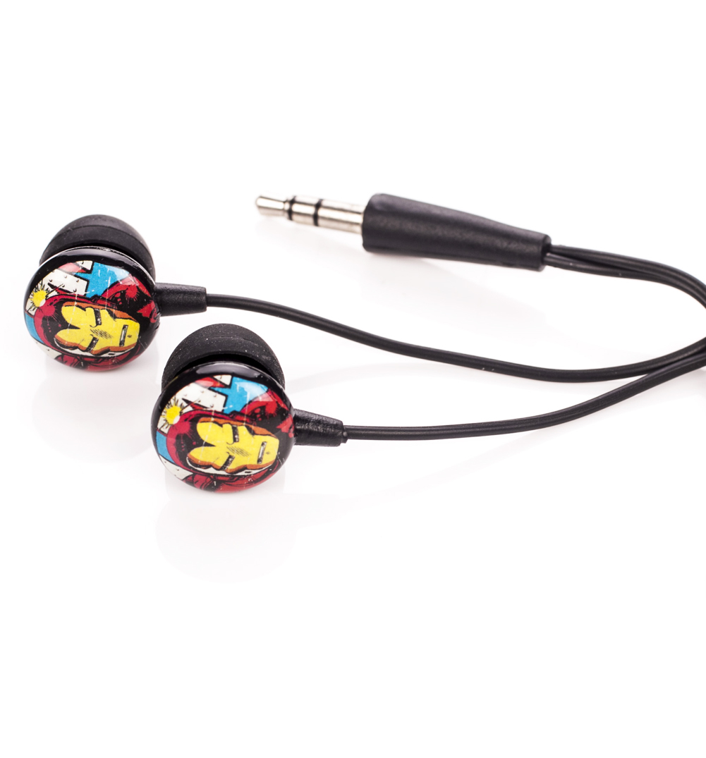 Marvel Comics Iron Man Earphones