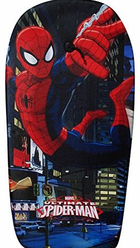 Kids Spiderman Body Board - Blue/Red, 37 Inch