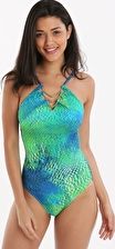 Maryan Mehlhorn, 1295[^]263034 Mermaid Chain Detail One Piece - Deep Sea