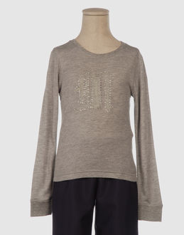 TOPWEAR Long sleeve t-shirts GIRLS on YOOX.COM