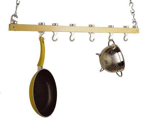 Masterclass Deluxe Single Bar Hanging Pot Rack