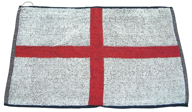 St Georges Flag Golf Towel