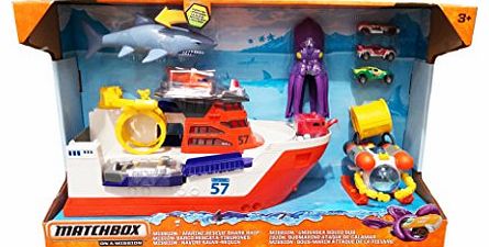 Matchbox Mission Marine Rescue Shark Ship 