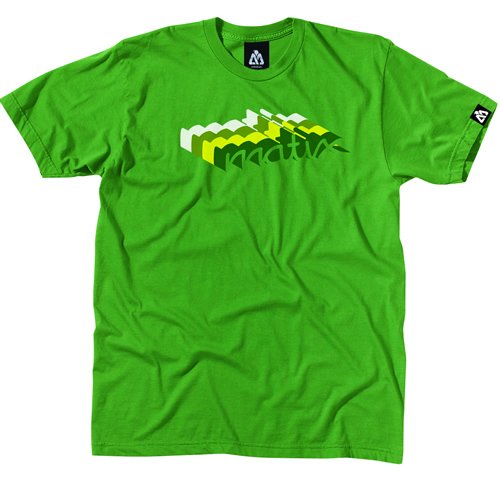 Mens Matix Stutter Tee Kelly Green