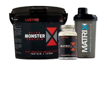 Monster Elite Strawberry Protein powder