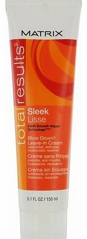 Matrix TOTAL RESULTS SLEEK blow down leave in cream 150 ml