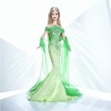 Mattel Barbie Birthstone Collection - August (Peridot)