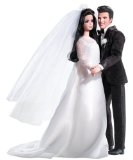 MATTEL BARBIE COLLECTOR ELVIS AND PRICILLA GIFTSET