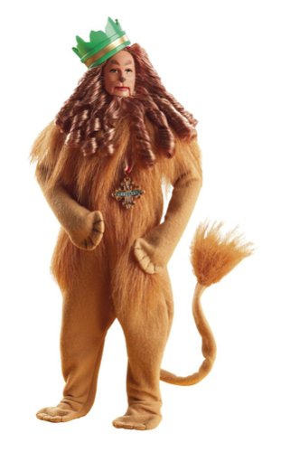 Mattel Barbie Wizard of Oz Cowardly Lion Doll