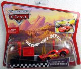 Mattel Cars Pit Row Race Off Lightning McQueen