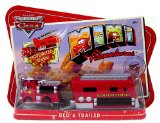 Mattel Disney Pixar Cars Mini Adventures - Red and Motorized Trailer (N8269)