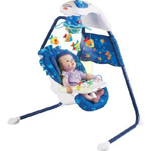 Mattel Fisher Price Aquarium Cradle Swing