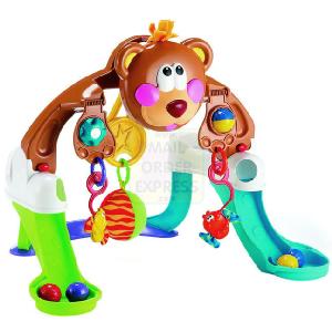 Fisher Price Go Baby Go Kickin Bobbin Bear Gym