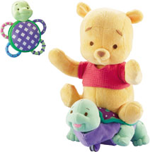 Mattel Magic Rattle and Ride Pooh