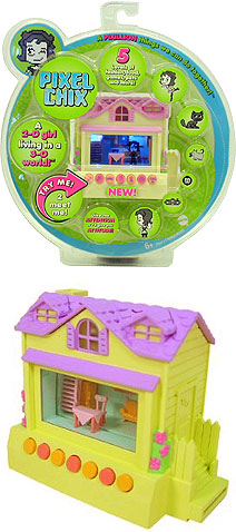 Mattel Pixel Chix - Beverley Hills House