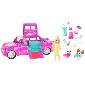 Mattel Polly Pocket Sparklin Pets Limo