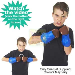 Superman Returns Power Punch Gloves