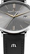 Maurice Lacroix Mens Eliros Black Leather Strap