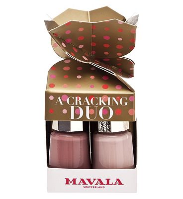 Mavala Cracking Duo Nail Polish Set - Nudes