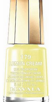 Mavala Mini Colour Nail Polish Lemon Cream 5ml