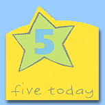 Glittery 5 today!