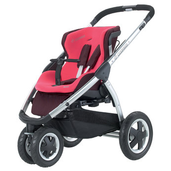 Mura 3 Wheeler Pushchair - Flamingo Slice