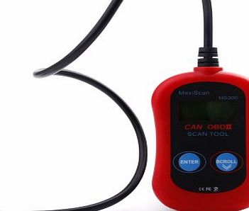 Maxiscan MS300 Diagnostic Scanner CAN Code Reader OBD2 EOBD OBDII Diagnose Fault Reader