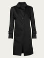 MAXMARA COATS BLACK 8 UK STU-U-MALDIVE