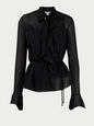 MAXMARA TOPS NAVY 8 UK STU-T-INDO