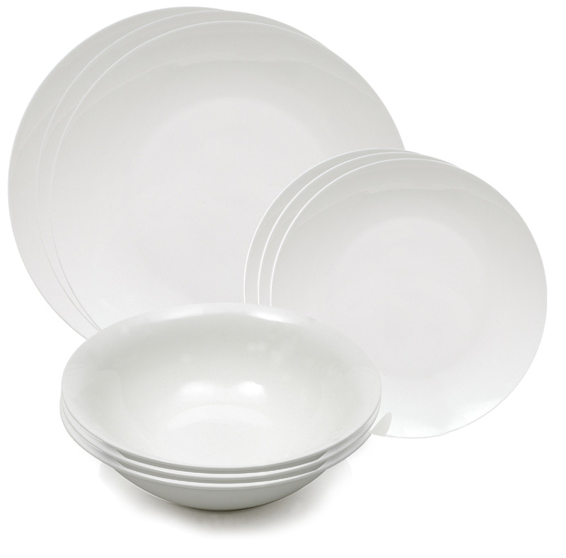 Cashmere Coupe 12pc Dinner Set