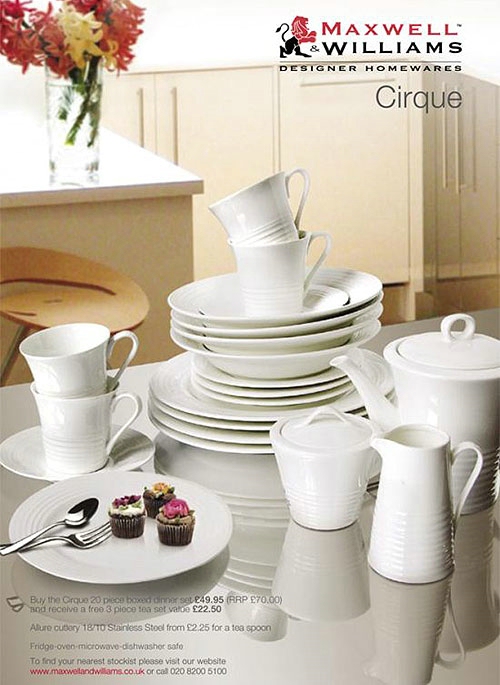 Cirque 20 piece box Dinner Set-PROMO