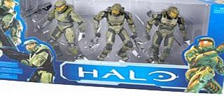 McFarlane Halo McFarlane Toys 10th Anniversary Action Figure 3 Pack Master Chief Evolution