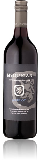 McGuigan Merlot 2008, South Eastern Australia