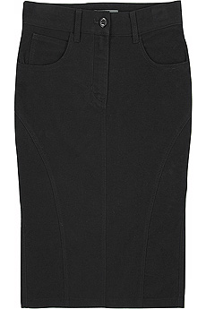 Moleskin pencil skirt