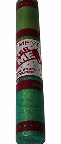 Me Me Me Dual Ended Eyeliner - Krypton (Green)