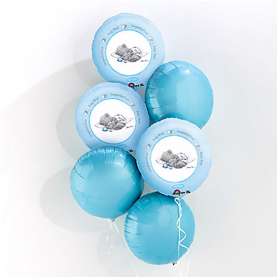 Baby Boy Balloon Bouquet