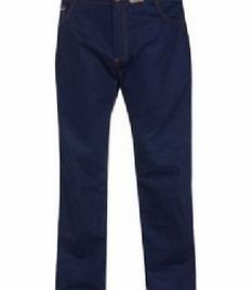 Meccanica Triple Stitch Chino Blue Twill