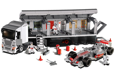 mega Bloks - Pro Mclaren Rig