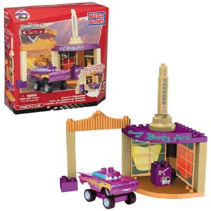 MEGA BLOKS Disney Cars Ramone s Paint Shop Playset