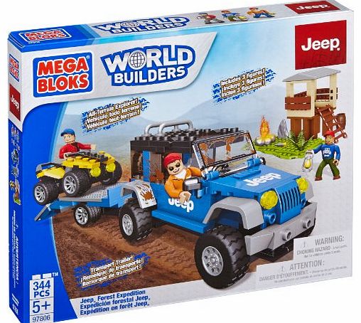 Mega Bloks Forest Expedition Jeep