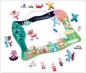 Mega Bloks In the Night Garden Eraseable Magnetic Board